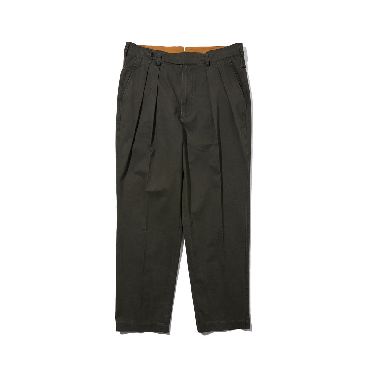 펜필드(PENFIELD) 페이디드 투턱 코튼 치노 올리브_FR1WP21U