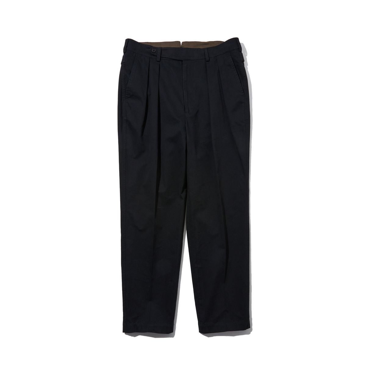 펜필드(PENFIELD) 페이디드 투턱 코튼 치노 블랙_FR1WP22U