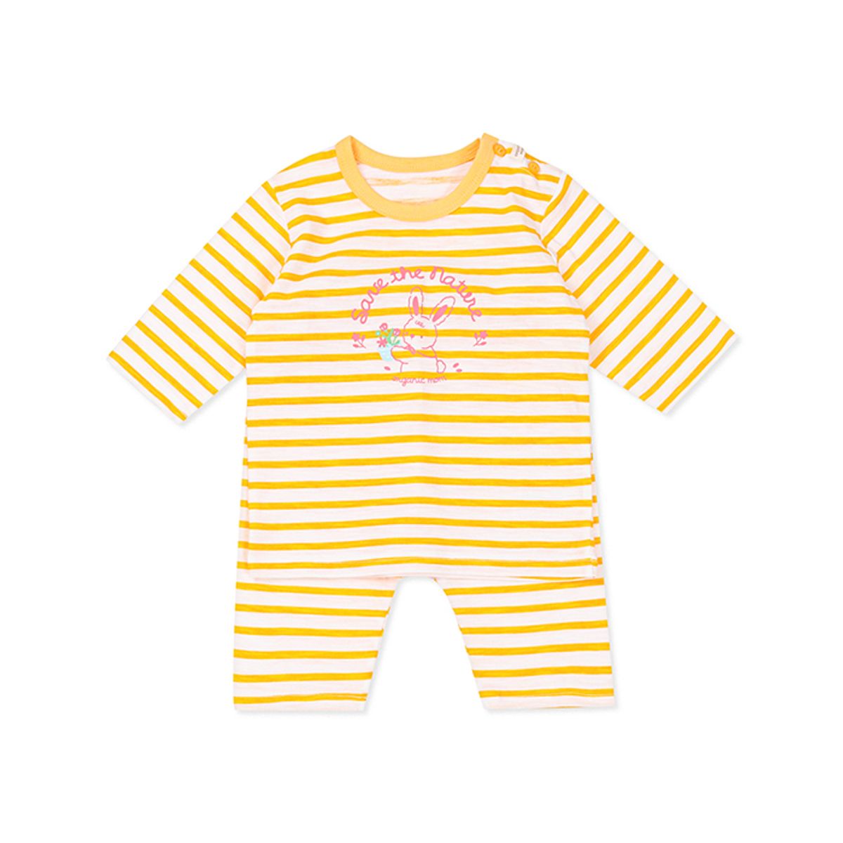 오가닉맘(ORGANICMOM) 옐로ST꼬뜨니칠부내의(MKSP7B10)