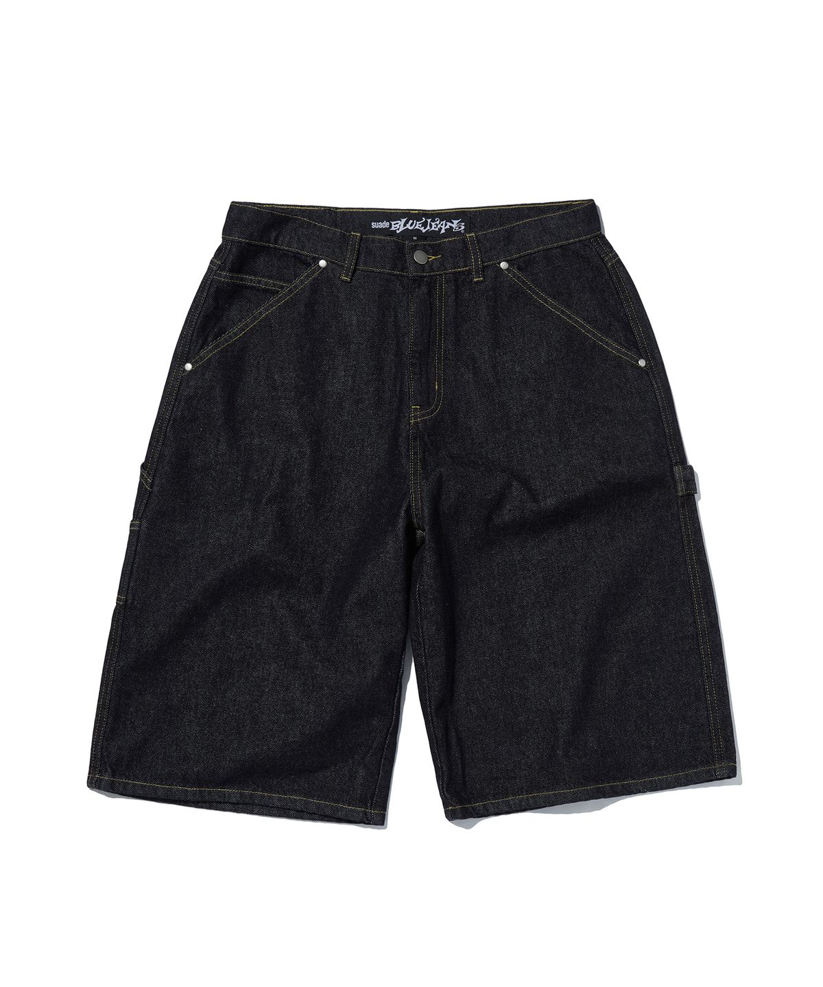 스웨이드(SUADE) CARPENTER DENIM SHORTS [RAW INDIGO]