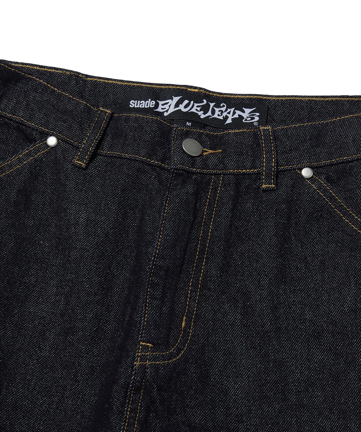 스웨이드(SUADE) CARPENTER DENIM SHORTS [RAW INDIGO]