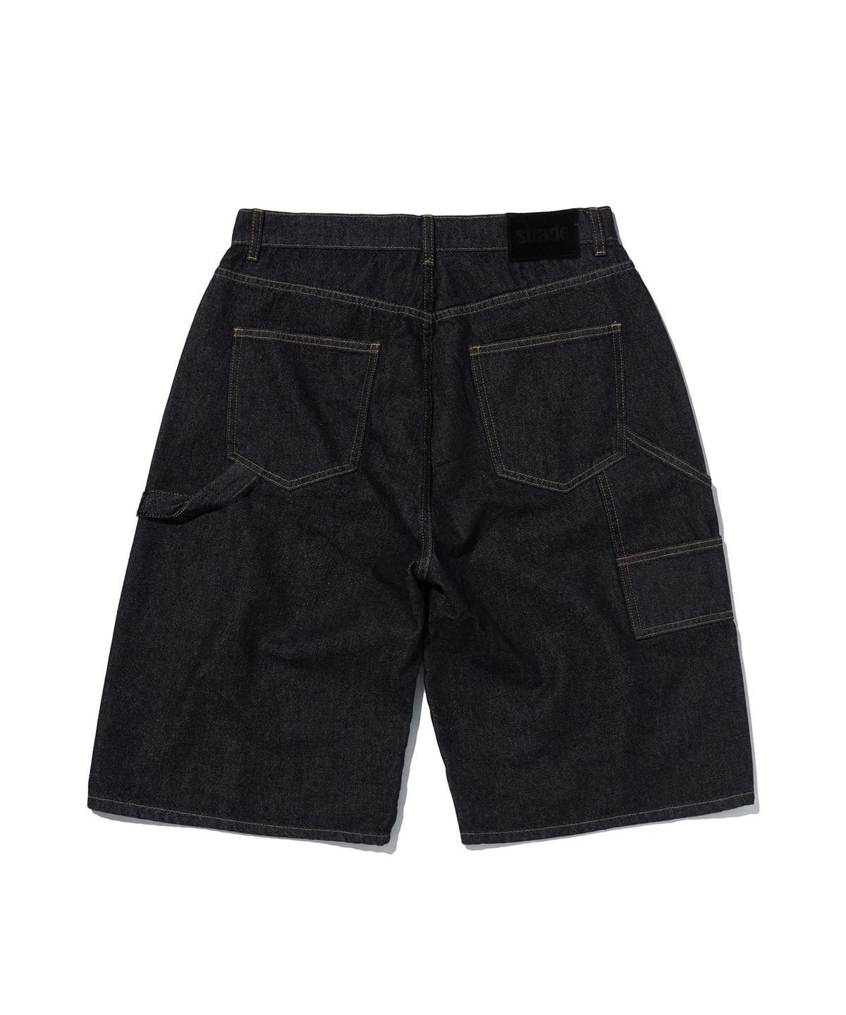 스웨이드(SUADE) CARPENTER DENIM SHORTS [RAW INDIGO]