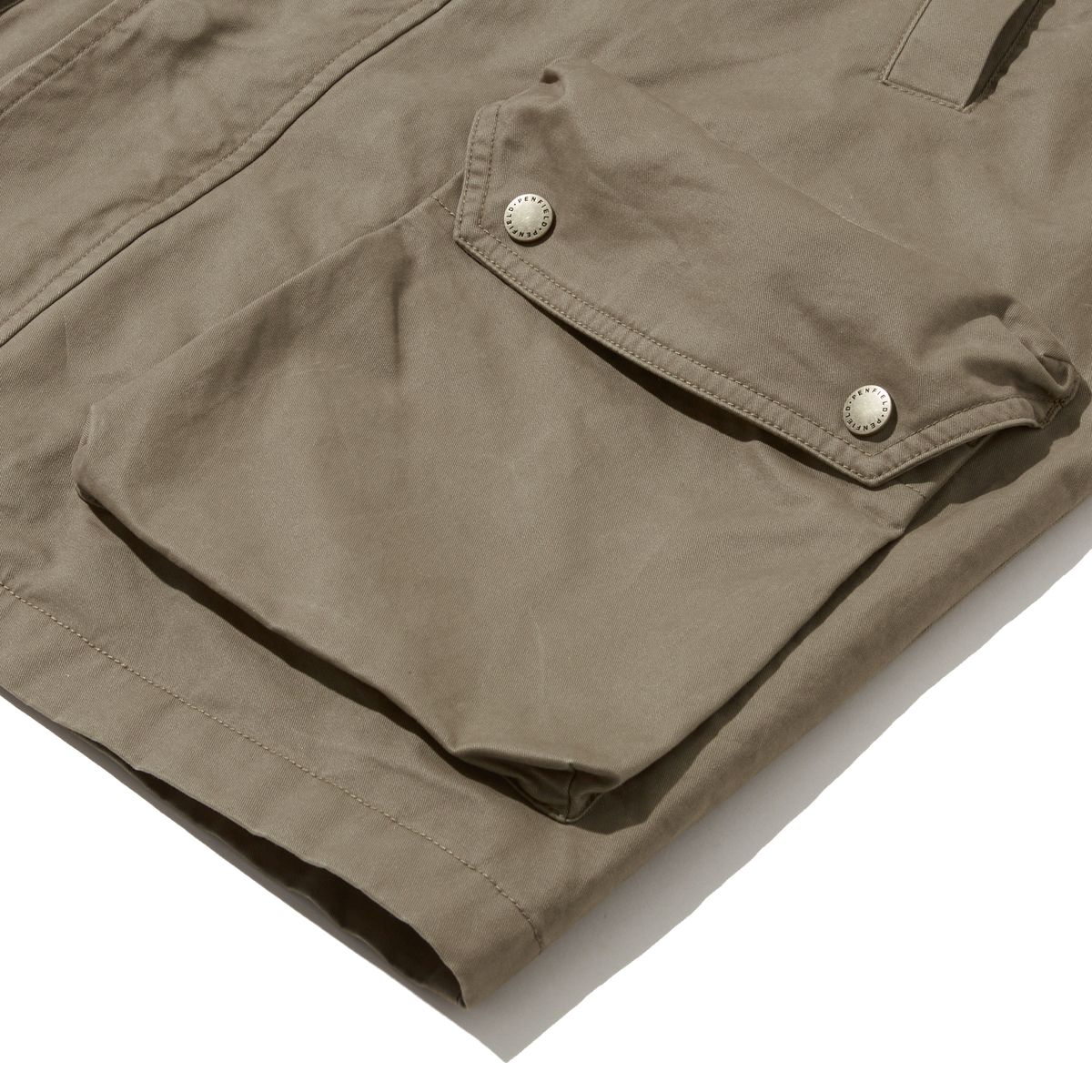 펜필드(PENFIELD) 시그니처 페이디드 코튼 워크 코트 베이지_FR1WJ32U