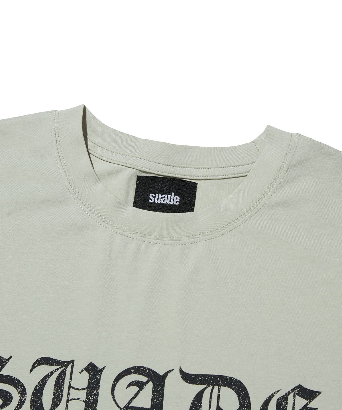 스웨이드(SUADE) CRACK PRINTED TEE [IVORY]