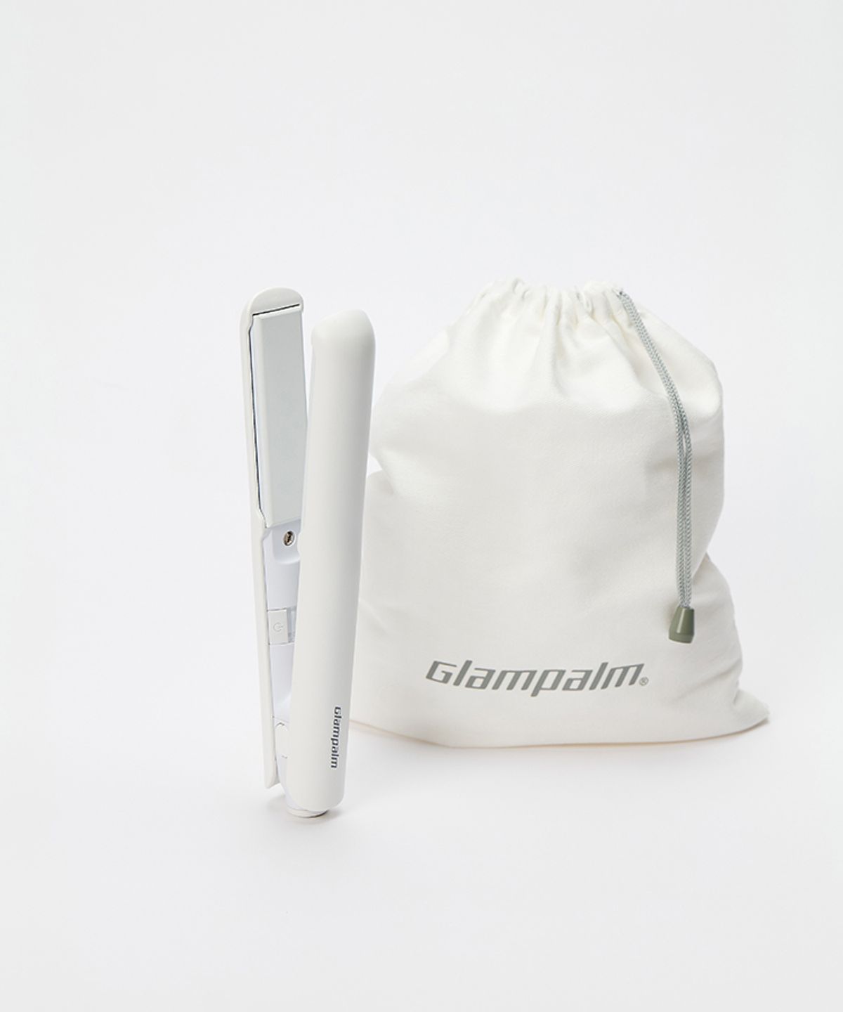 글램팜(GLAMPALM) [GP105WH] 글램시크 OMG(오마이글램) 미들사이즈 고데기 (화이트)