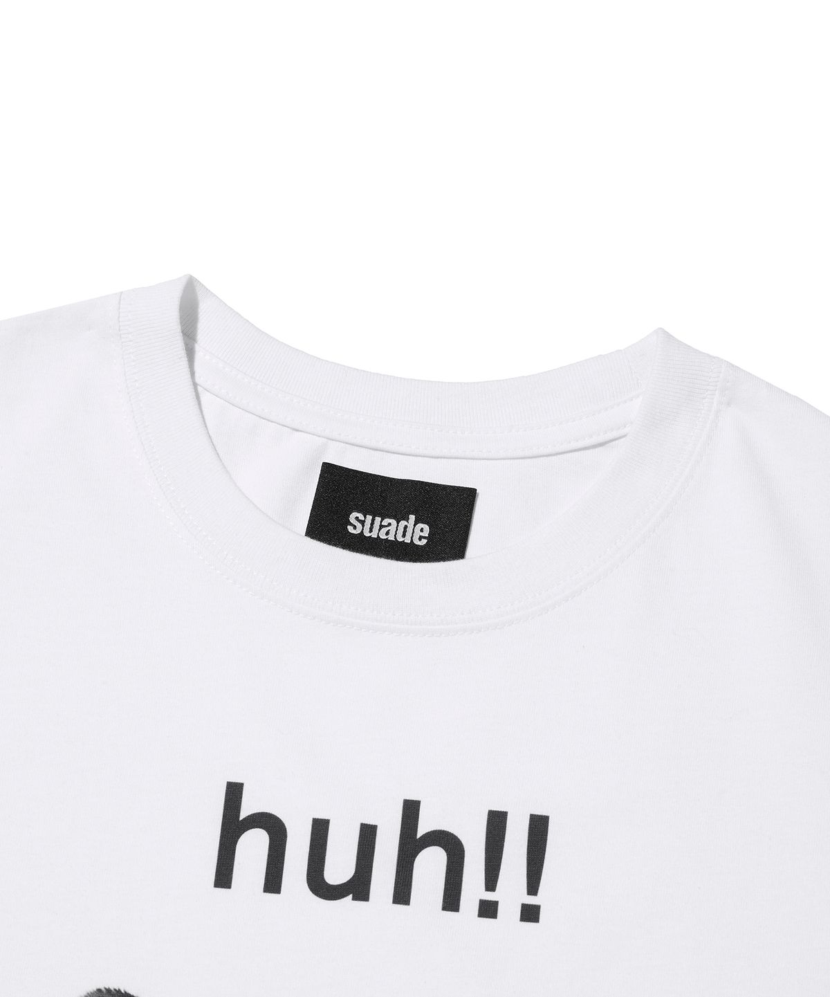 스웨이드(SUADE) HUH!! LEOPARD TEE [WHITE]