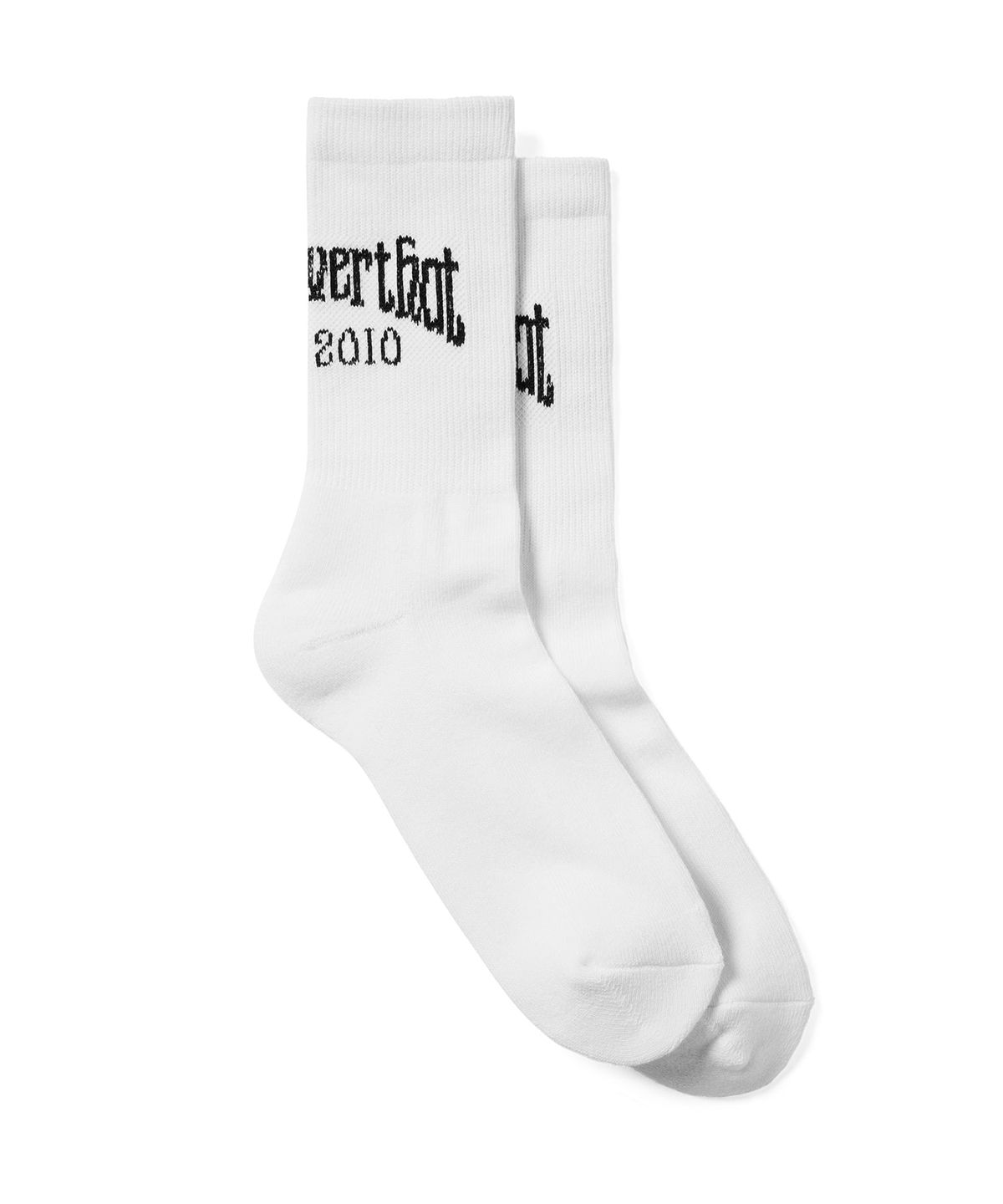 디스이즈네버댓(THISISNEVERTHAT) RS-Logo Socks White