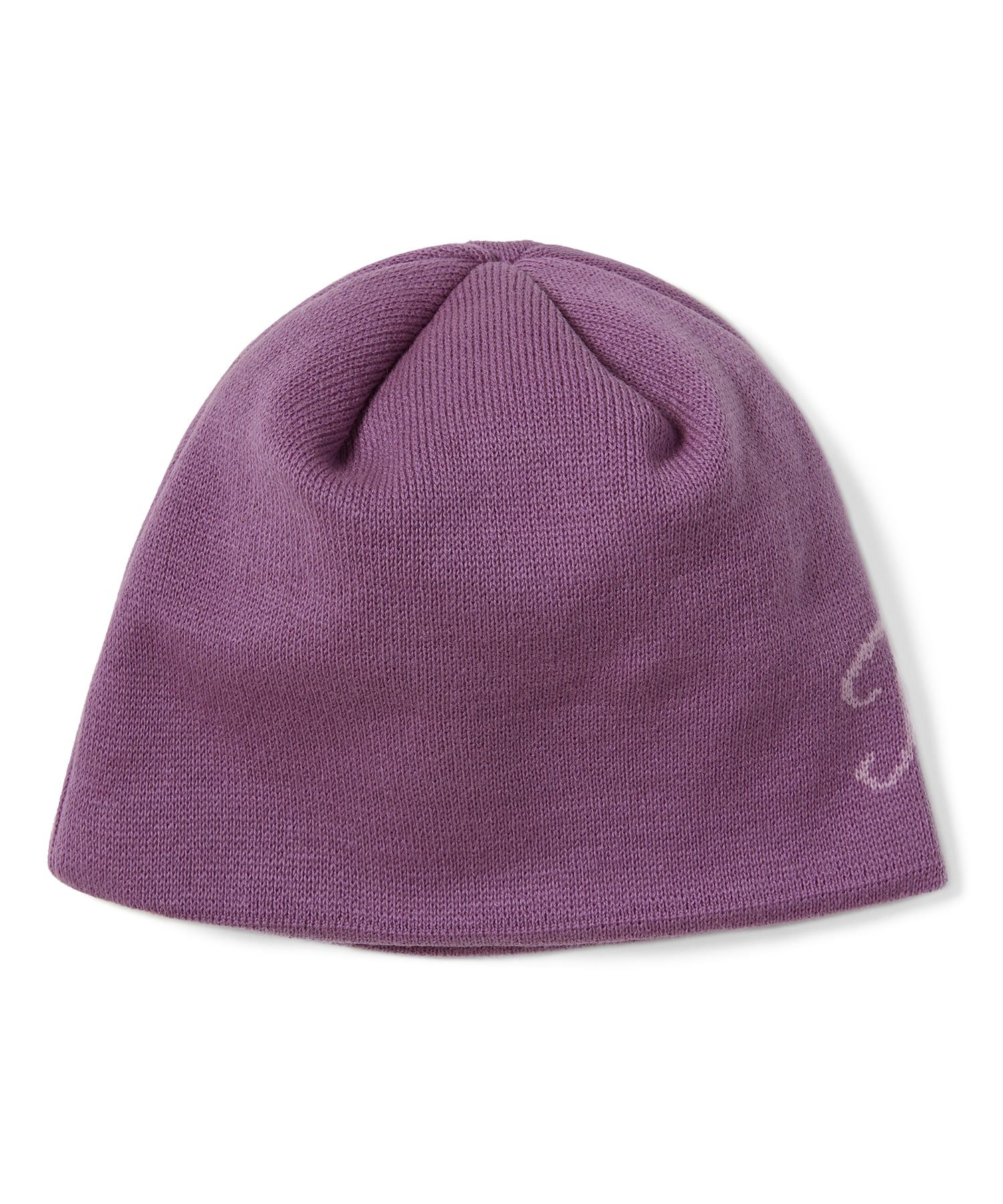 MUSINSA | thisisneverthat Script-Logo No Cuff Beanie Lavender