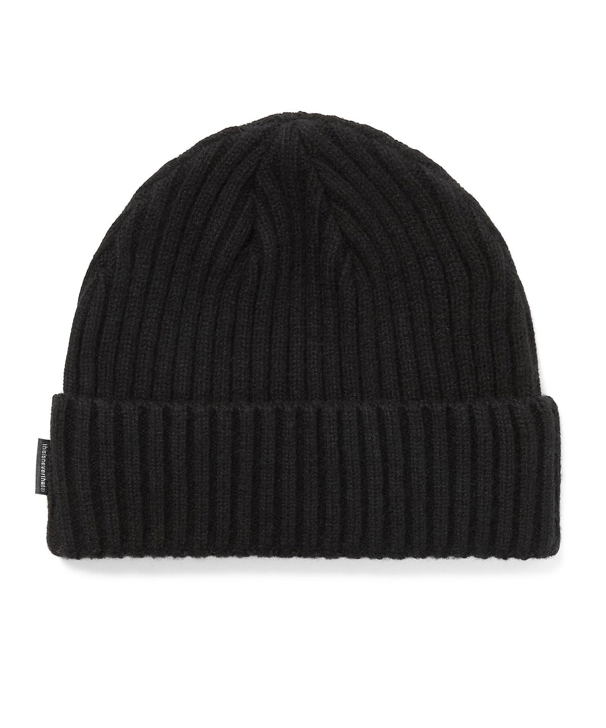 디스이즈네버댓(THISISNEVERTHAT) (SS25) Basic Wool Beanie Black