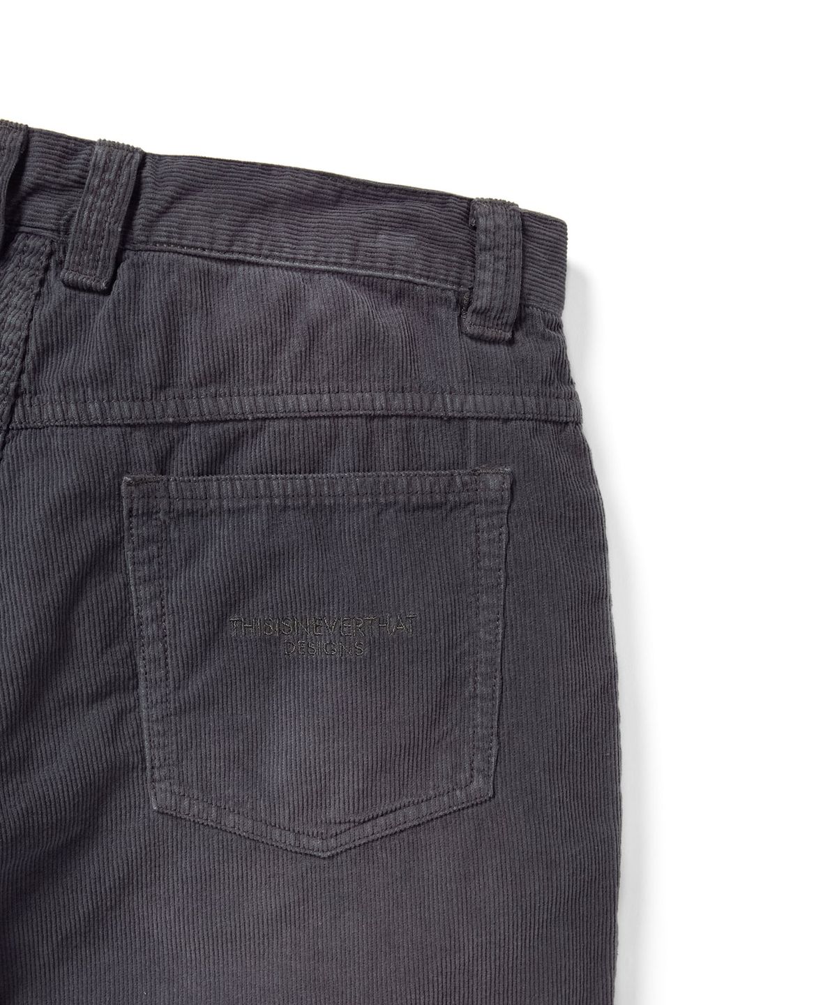 디스이즈네버댓(THISISNEVERTHAT) Overdyed Corduroy Short Dark Purple