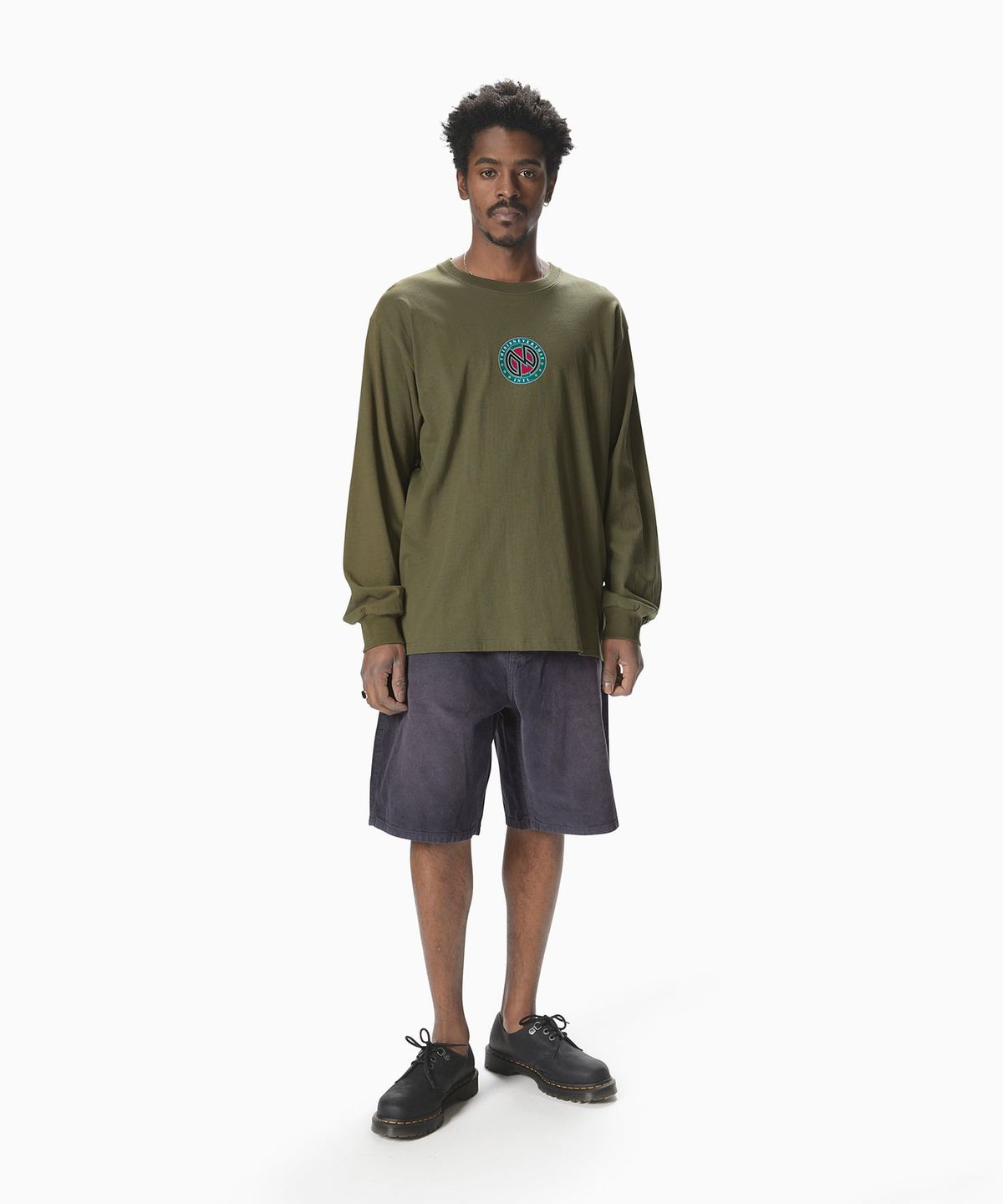 디스이즈네버댓(THISISNEVERTHAT) Overdyed Corduroy Short Dark Purple