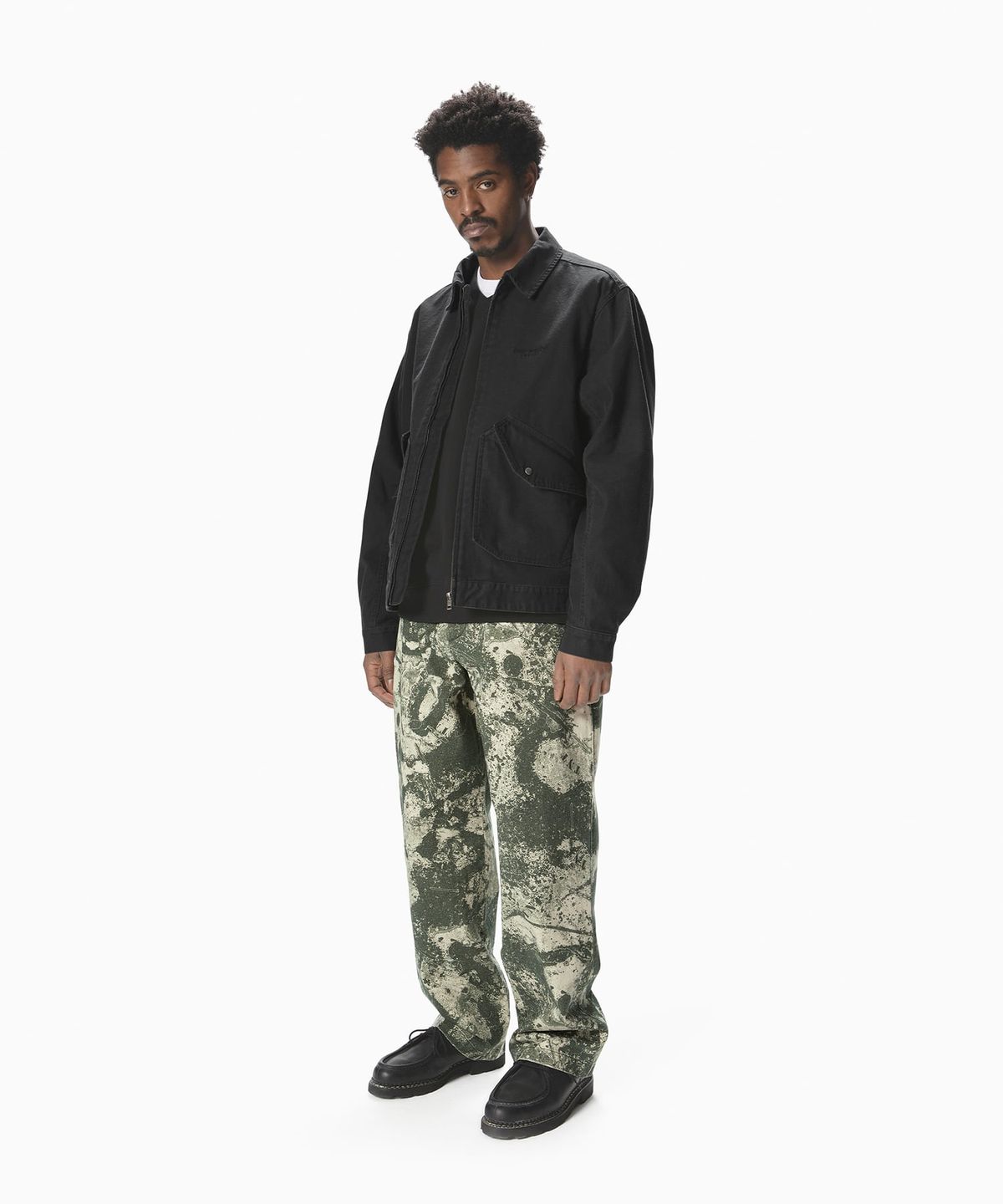 디스이즈네버댓(THISISNEVERTHAT) Splashed Chino Pant Green