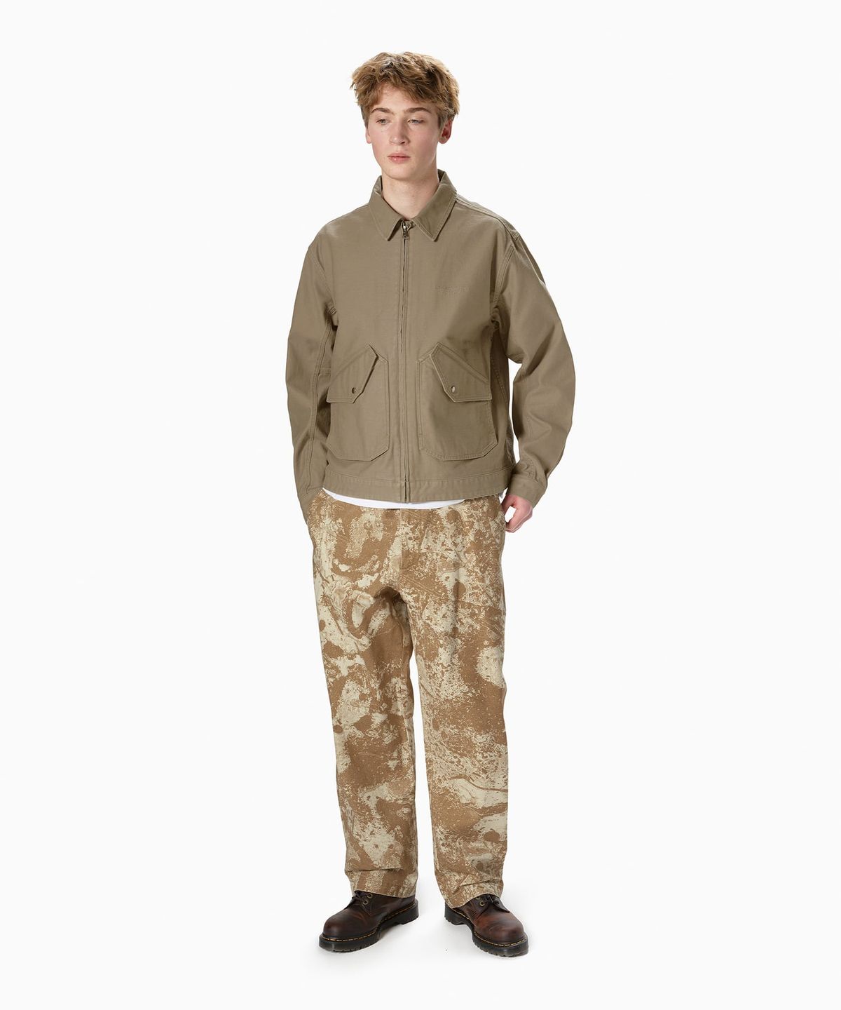 디스이즈네버댓(THISISNEVERTHAT) Splashed Chino Pant Brown
