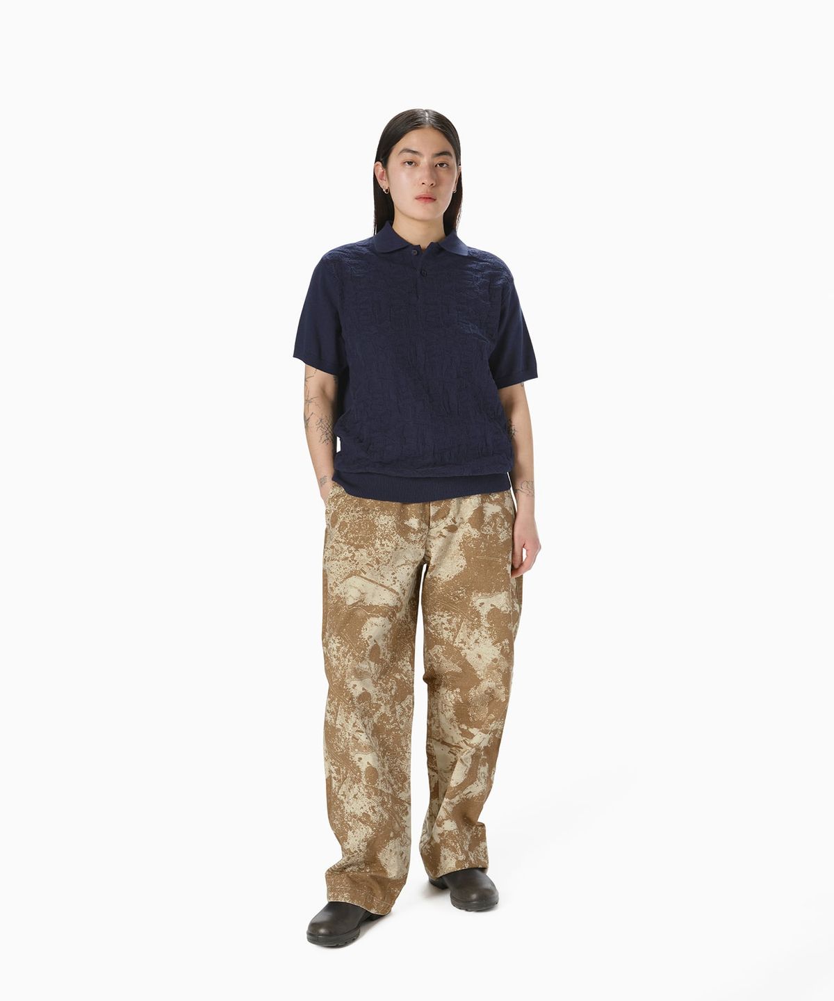 디스이즈네버댓(THISISNEVERTHAT) Splashed Chino Pant Brown