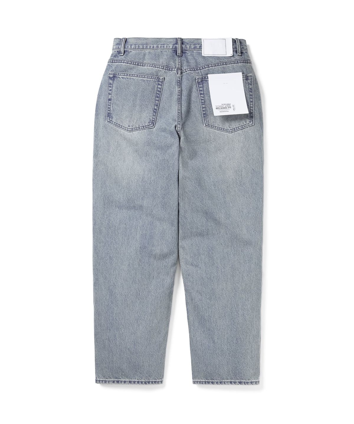 디스이즈네버댓(THISISNEVERTHAT) Relaxed Jeans Washed Blue