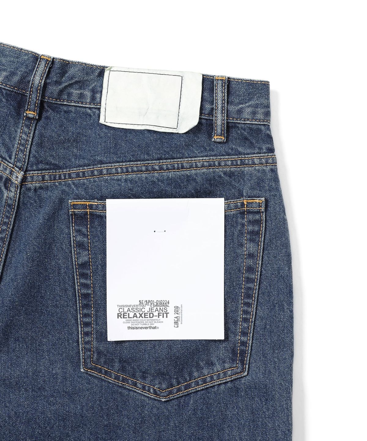 디스이즈네버댓(THISISNEVERTHAT) Relaxed Jeans Blue