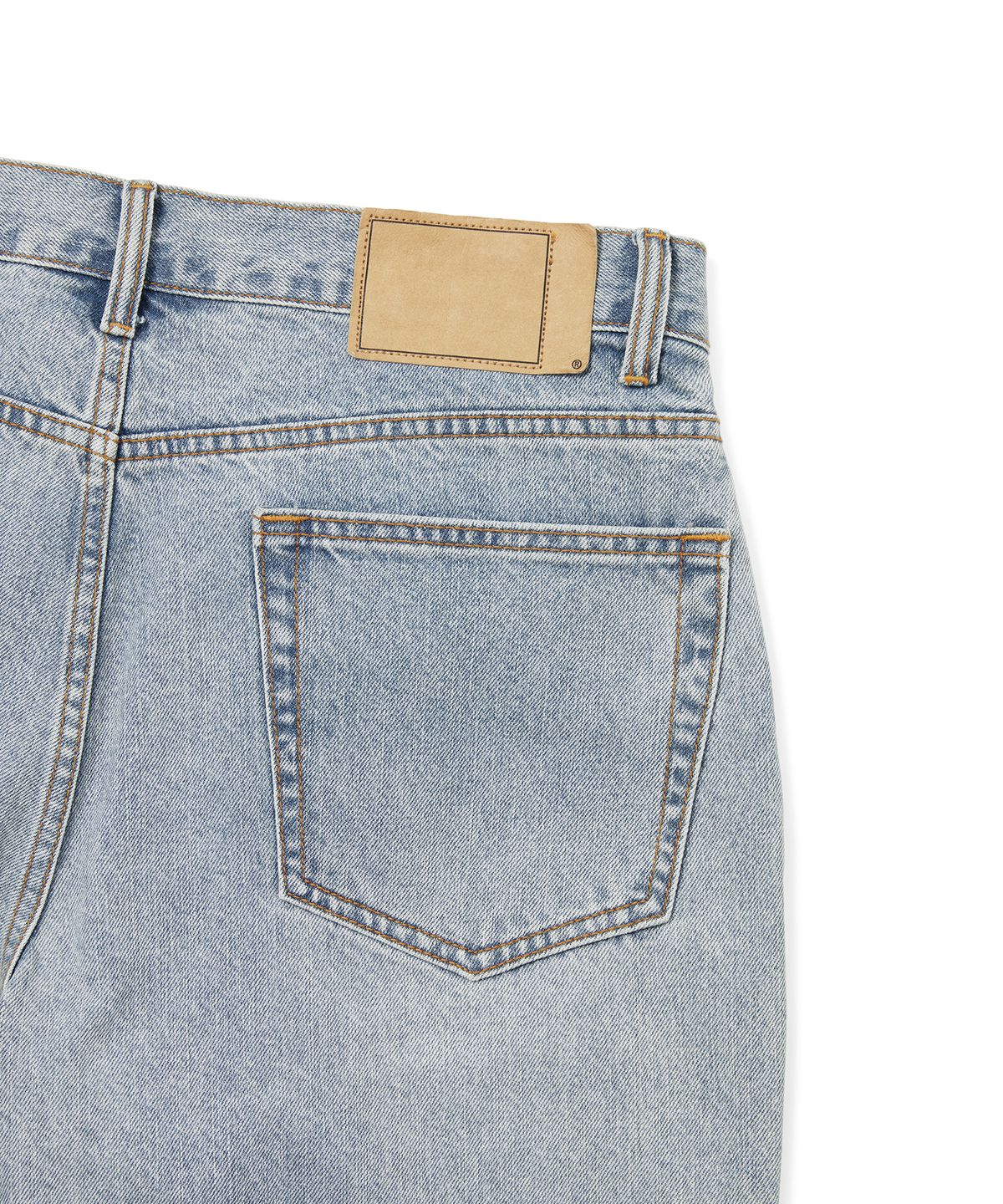 디스이즈네버댓(THISISNEVERTHAT) Regular Jeans Washed Blue