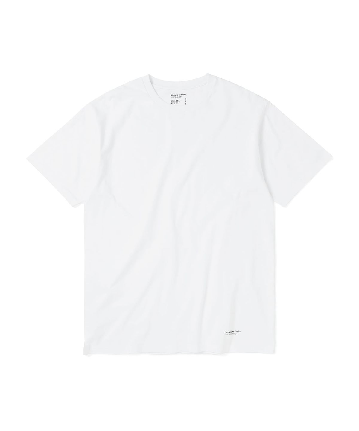디스이즈네버댓(THISISNEVERTHAT) 3 TAGLESS T-SHIRTS White