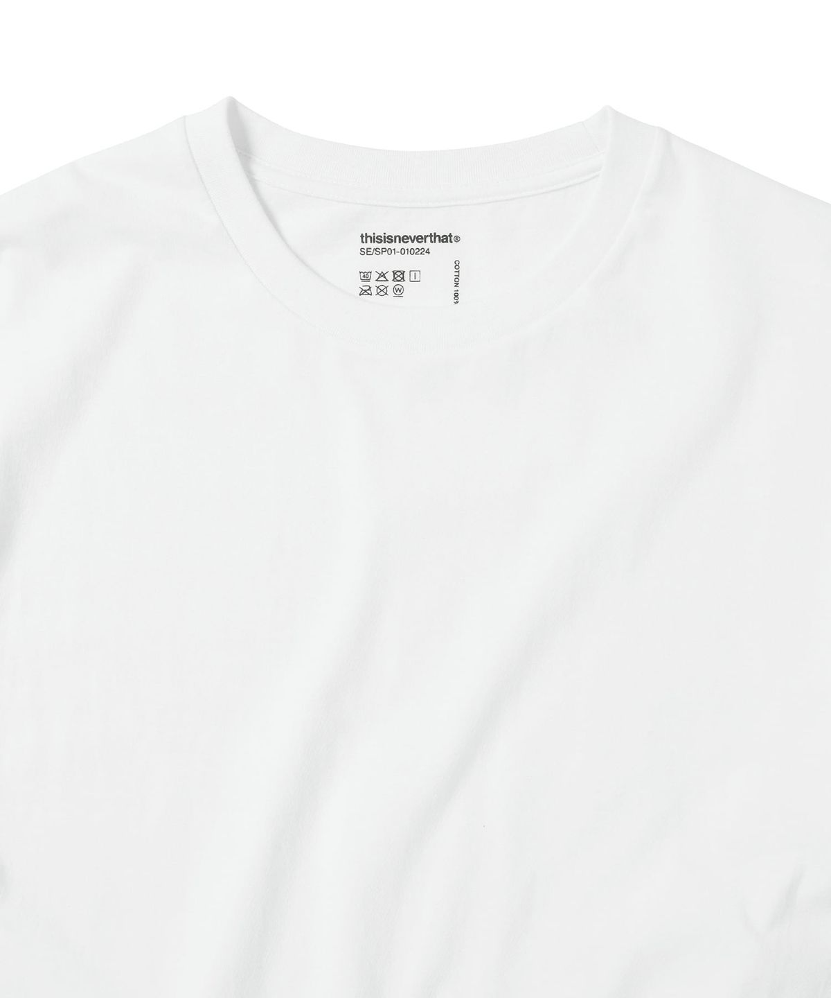 디스이즈네버댓(THISISNEVERTHAT) 3 TAGLESS T-SHIRTS White