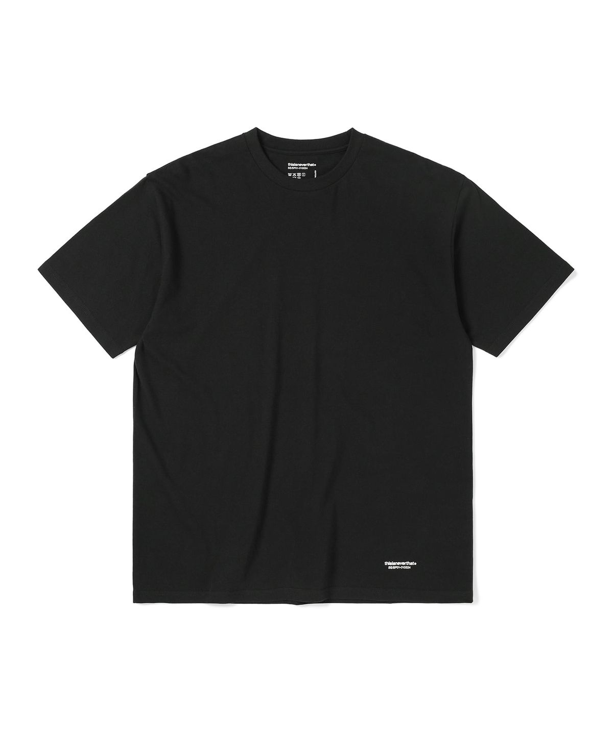 디스이즈네버댓(THISISNEVERTHAT) 3 TAGLESS T-SHIRTS Black