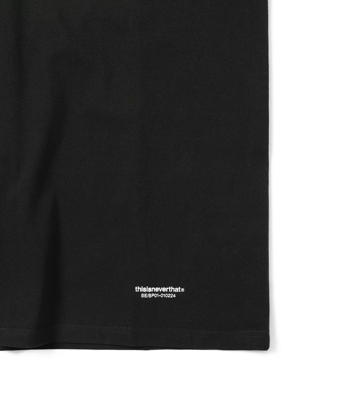 디스이즈네버댓(THISISNEVERTHAT) 3 TAGLESS T-SHIRTS Black