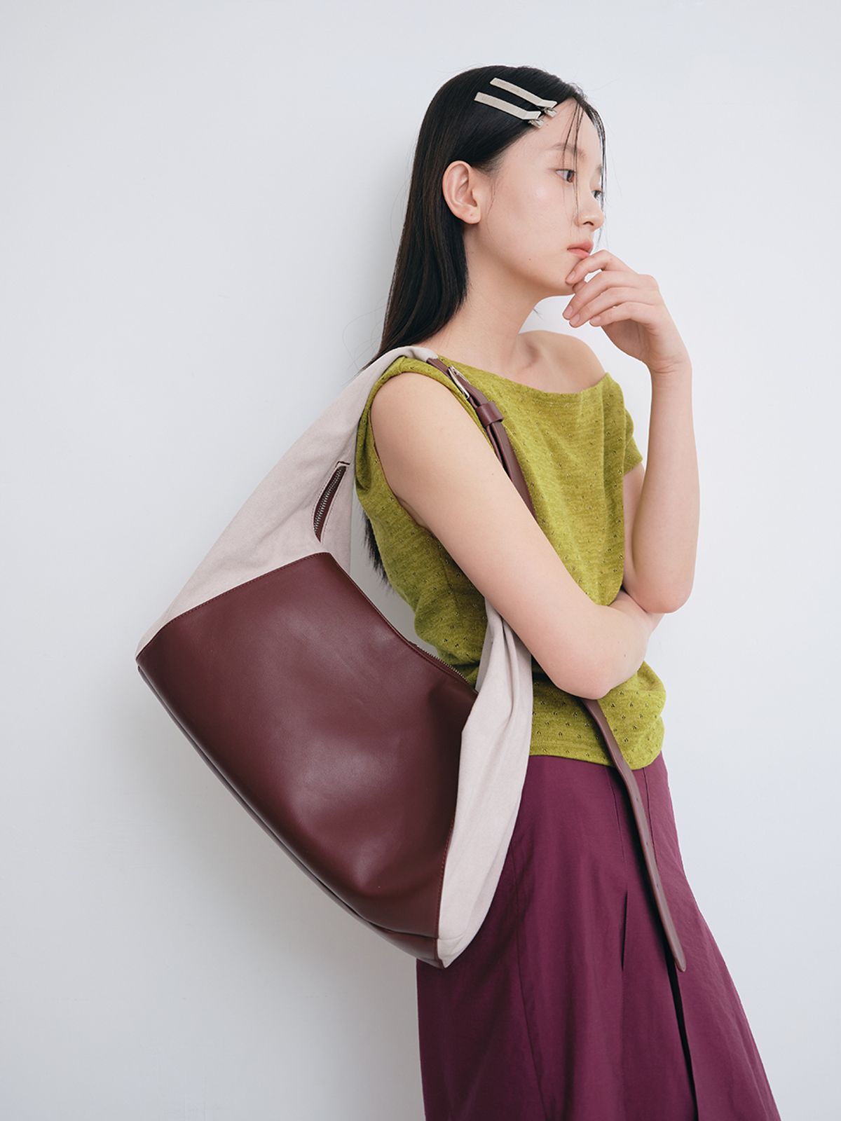 무음(MUWM) 비비 백 BiBi Bag (Cherry)