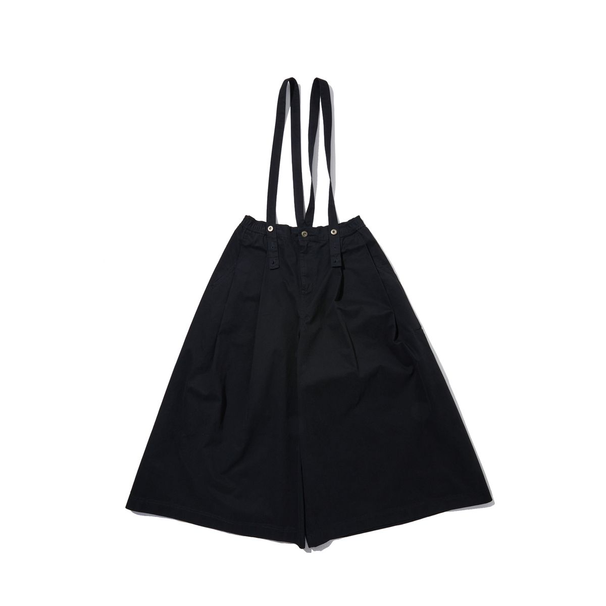 펜필드(PENFIELD) 페이디드 서스펜더 큐롯 팬츠 블랙_FR1WP32U