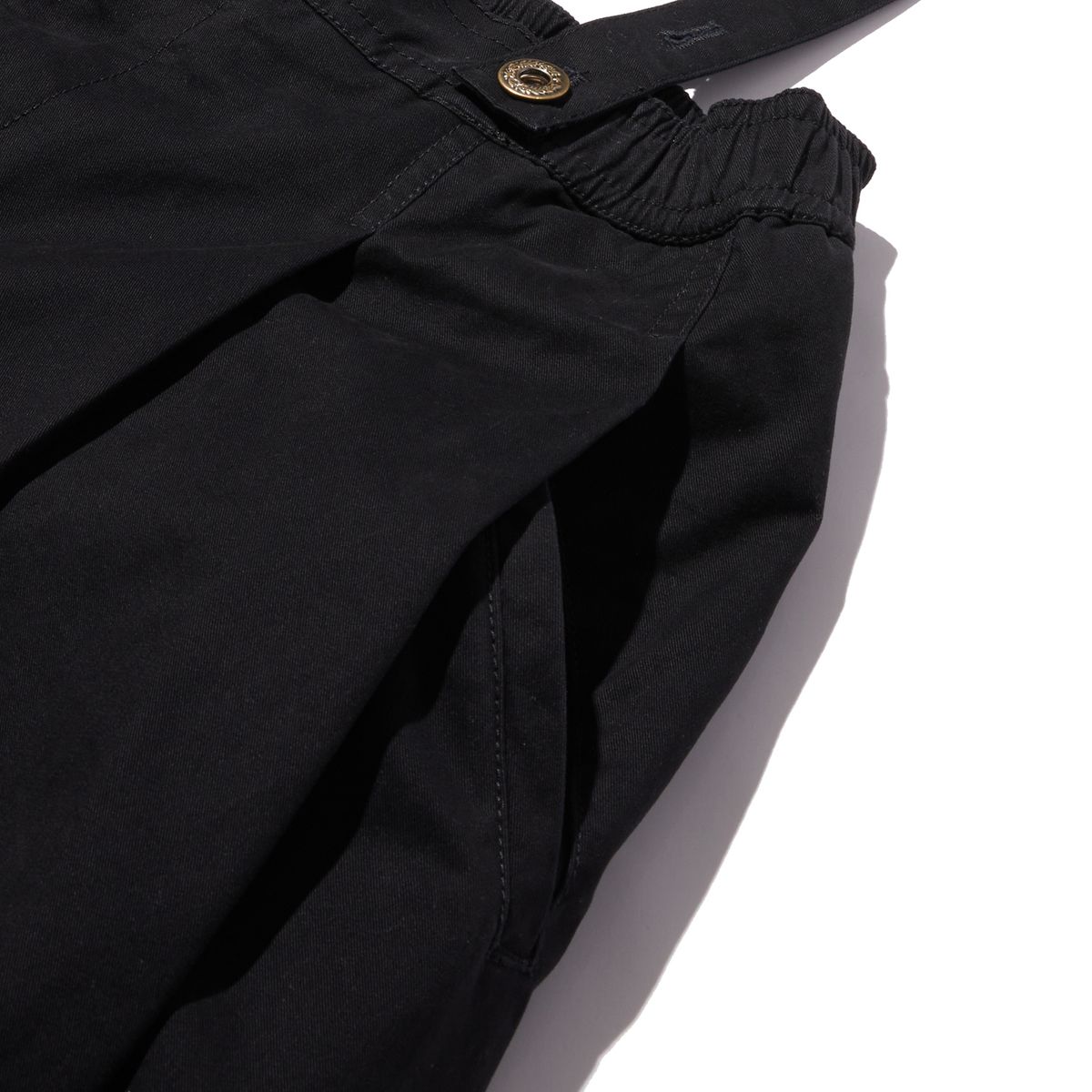펜필드(PENFIELD) 페이디드 서스펜더 큐롯 팬츠 블랙_FR1WP32U