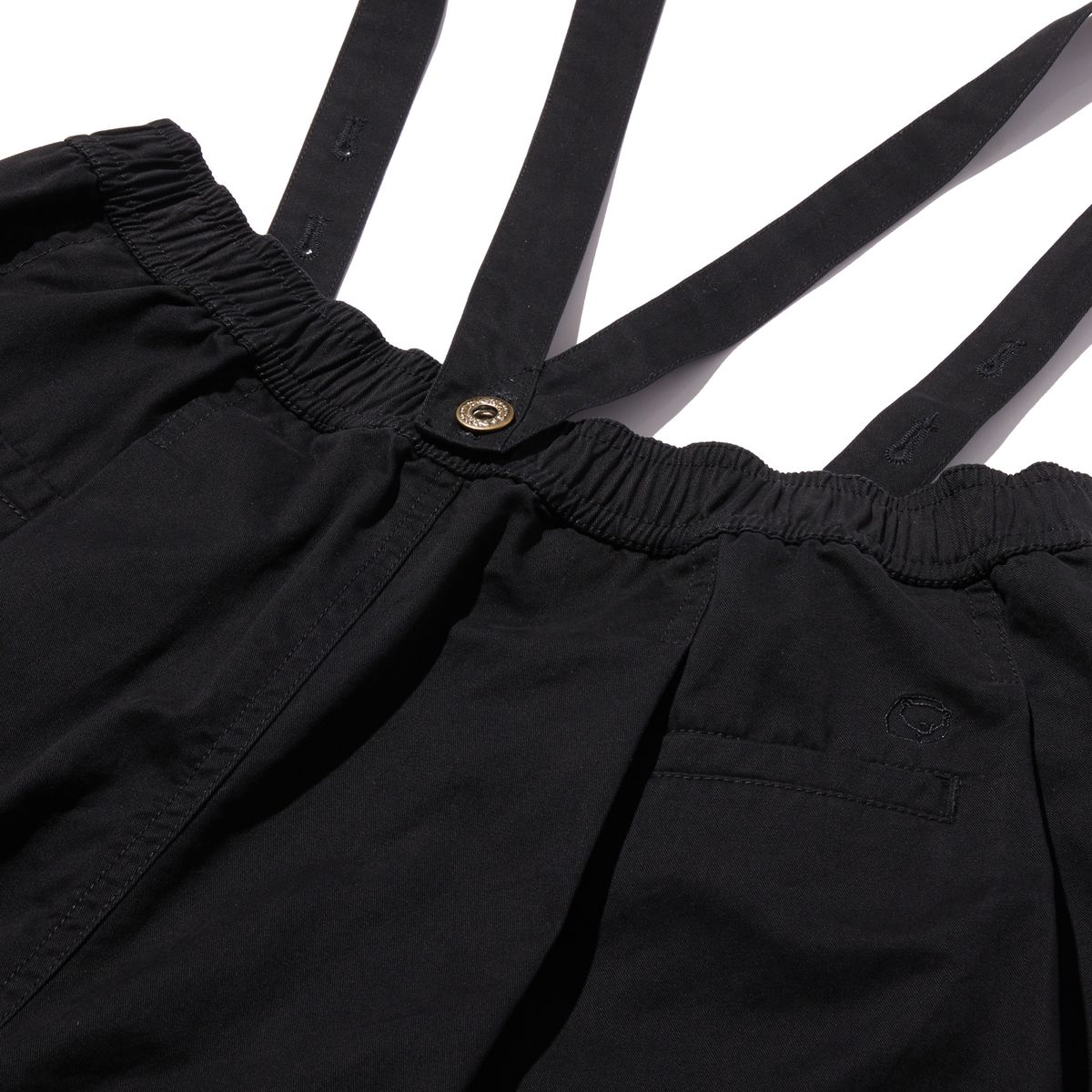 펜필드(PENFIELD) 페이디드 서스펜더 큐롯 팬츠 블랙_FR1WP32U