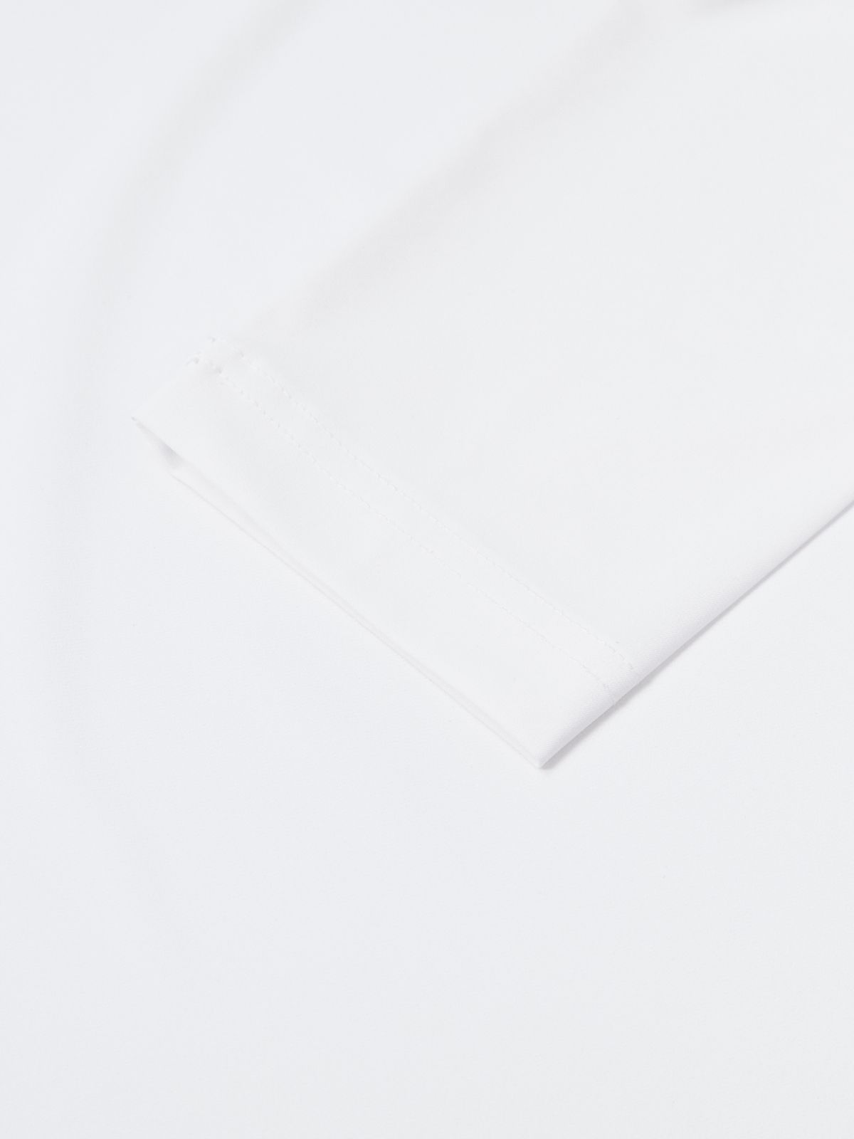와이드앵글(WIDEANGLE) TO 패턴 보더 폴로 티셔츠 M_White