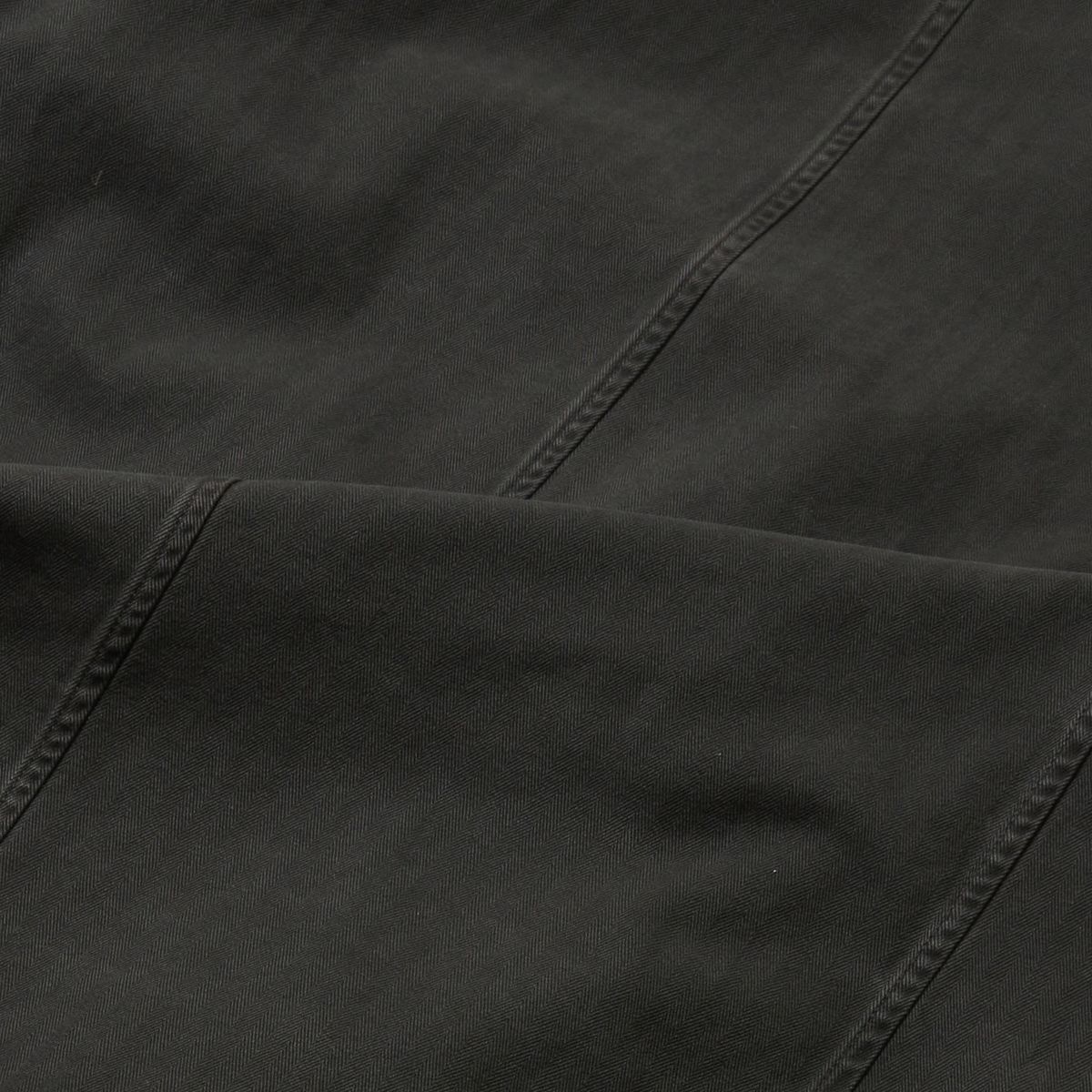 펜필드(PENFIELD) 페이디드 코튼 헤링본 더블 브레스티드 자켓 차콜_FR1WJ35U