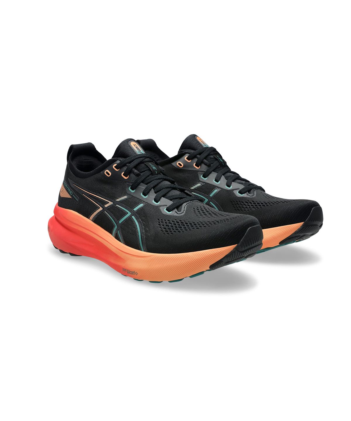 아식스(ASICS) 젤-카야노 31 맨 와이드 - 블랙:레이니레이크 / 1011B869-004