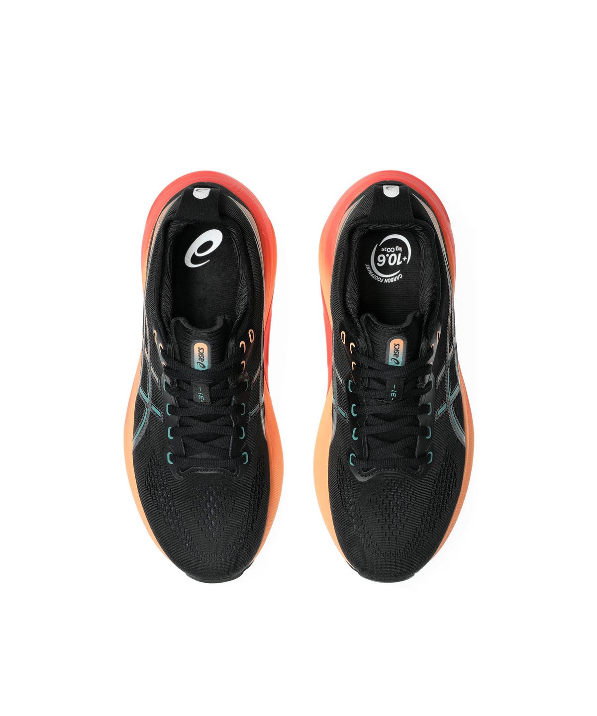 아식스(ASICS) 젤-카야노 31 맨 와이드 - 블랙:레이니레이크 / 1011B869-004