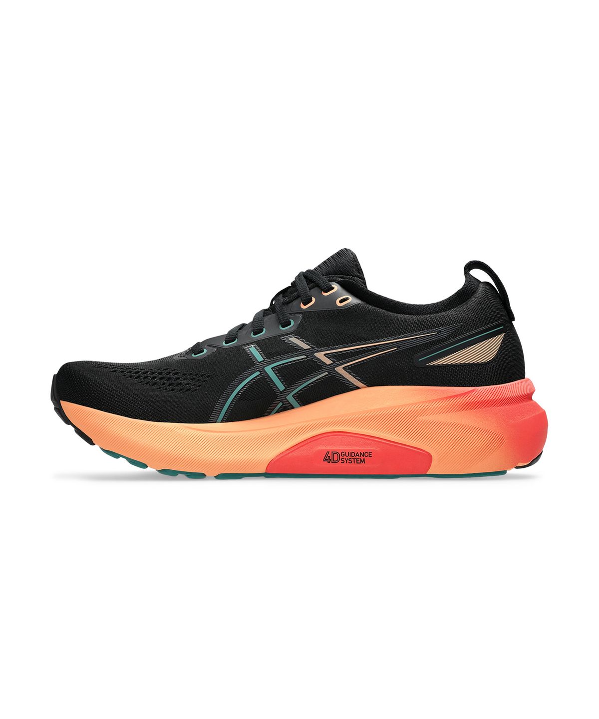 아식스(ASICS) 젤-카야노 31 맨 와이드 - 블랙:레이니레이크 / 1011B869-004