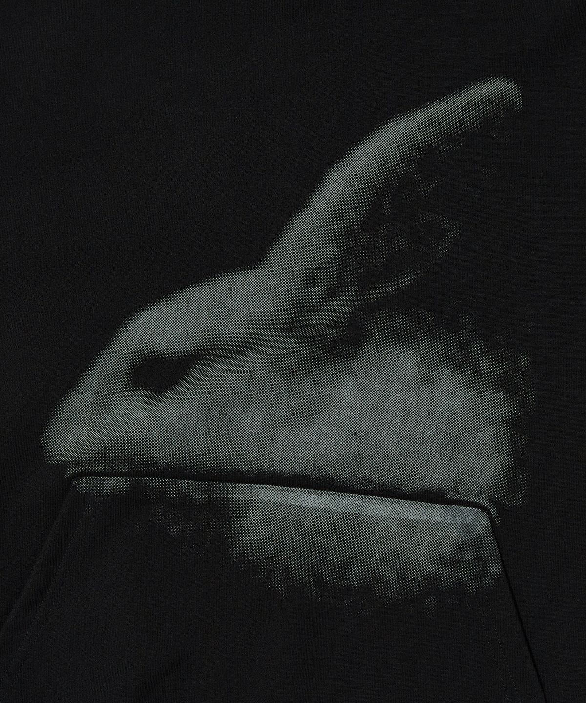 스웨이드(SUADE) RABBIT HOODIE [BLACK]