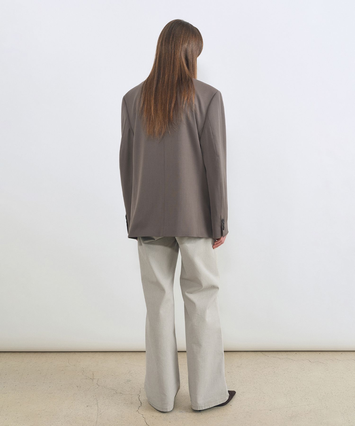 [INSILENCE] MINIMAL OVERSIZED BLAZER /追跡付 INSILENCE] MINIMAL OVERSIZED BLAZER /追跡付