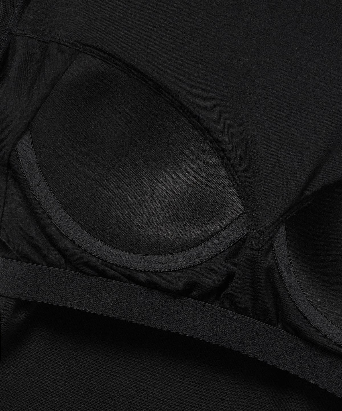 무신사 스탠다드 우먼(MUSINSA STANDARD WOMAN) 우먼즈 슬림 크루 넥 브라 티셔츠 [블랙]
