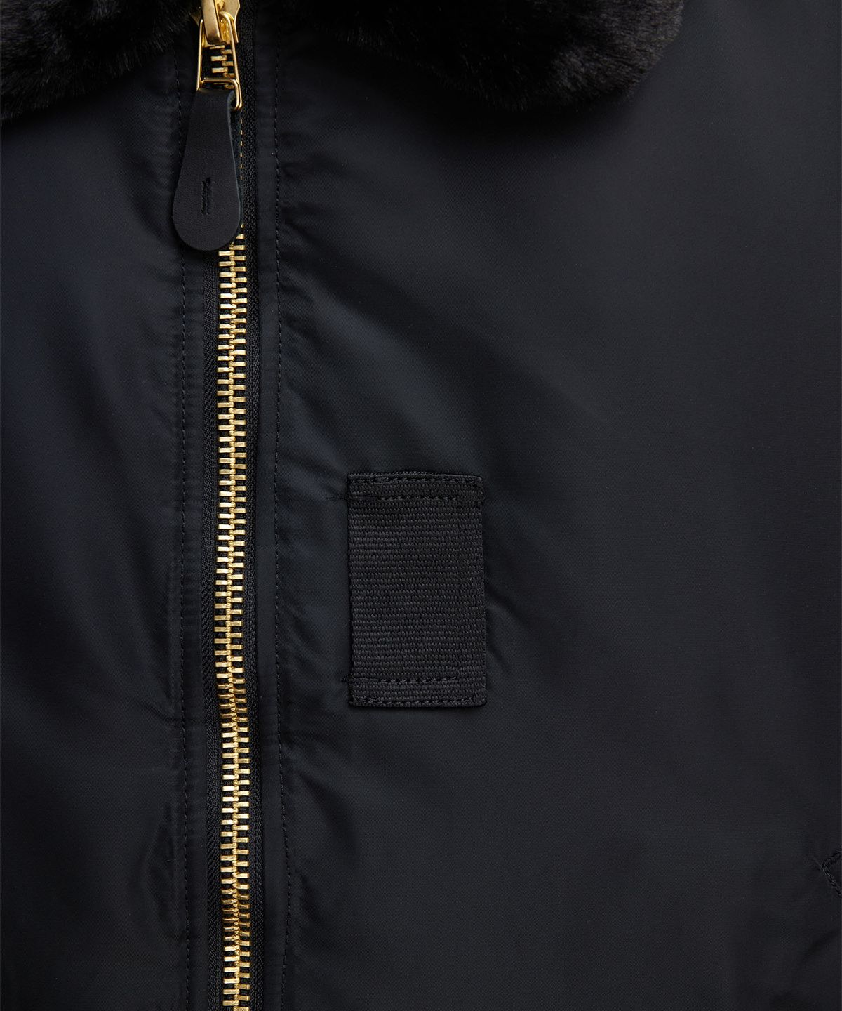 알파 인더스트리(ALPHA INDUSTRIES) B-15 플라이트 자켓 블랙
