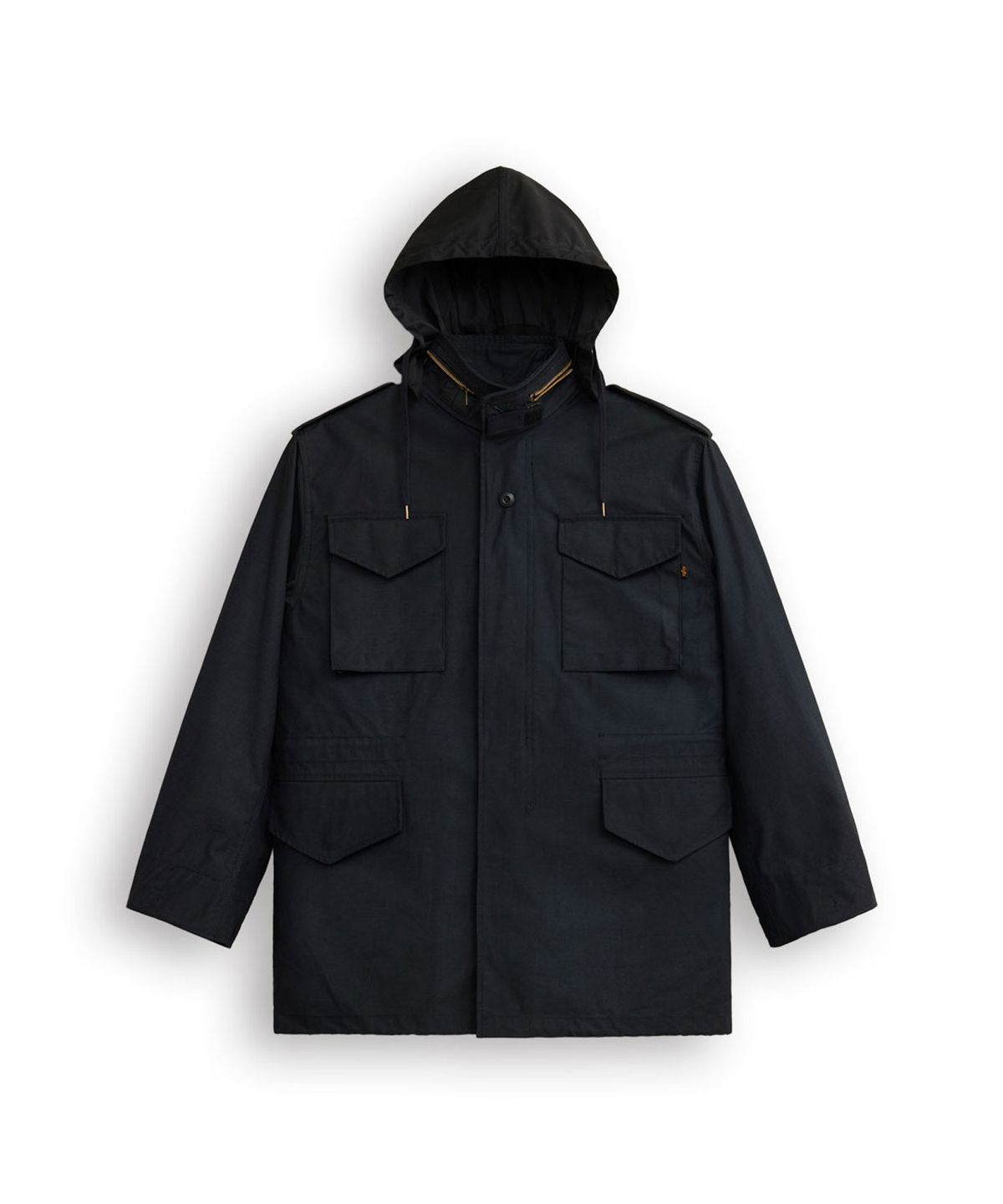 알파 인더스트리(ALPHA INDUSTRIES) M-65 헤리티지 핏 필드 코트 블랙