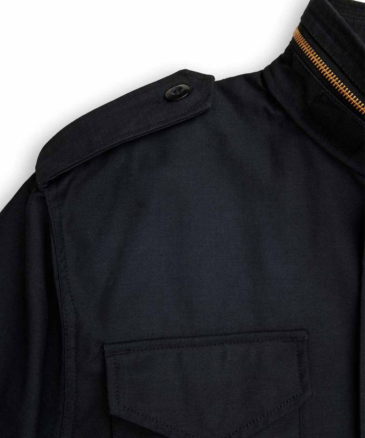 알파 인더스트리(ALPHA INDUSTRIES) M-65 헤리티지 핏 필드 코트 블랙