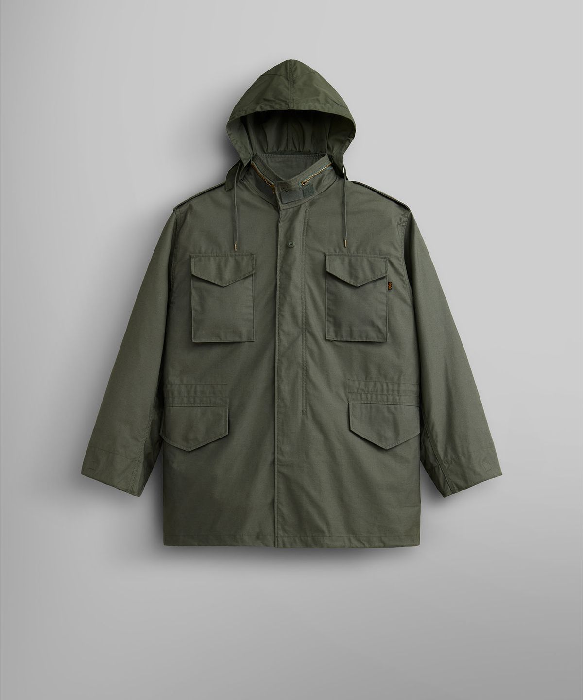 알파 인더스트리(ALPHA INDUSTRIES) M-65 필드 코트 올리브