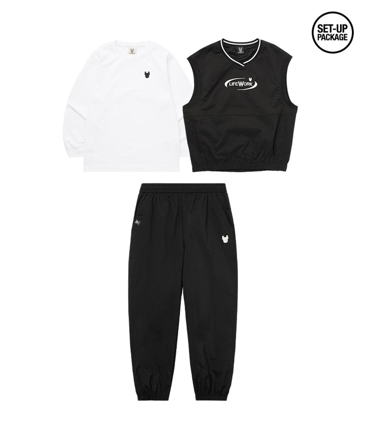 라이프워크 키즈(LIFEWORK KIDS) 키즈) 프리 원마일 셋업