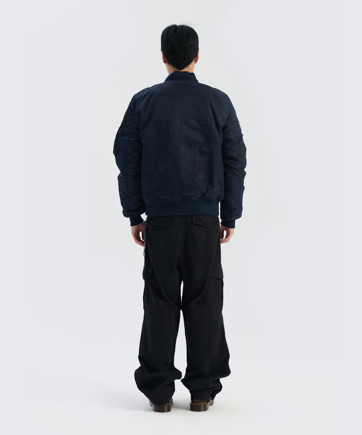 알파 인더스트리(ALPHA INDUSTRIES) 나사 MA-1 플라이트 자켓 GEN II 레플리카 블루