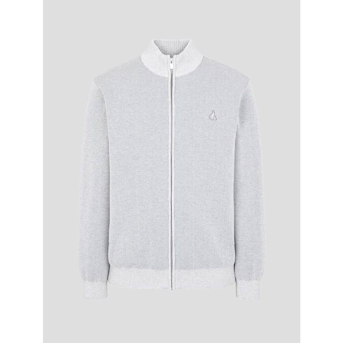 빈폴 멘(BEANPOLE MEN) 솔리드 풀집업 카디건  라이트 그레이 (BC525AC122)