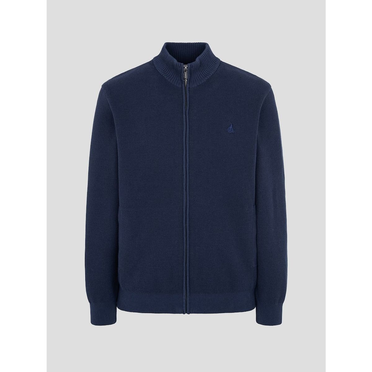 빈폴 멘(BEANPOLE MEN) 솔리드 풀집업 카디건  네이비 (BC525AC12R)