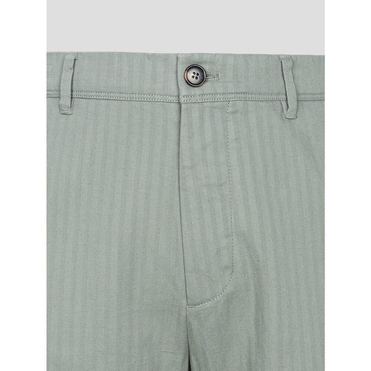 빈폴 멘(BEANPOLE MEN) 헤링본 레귤러 팬츠  카키