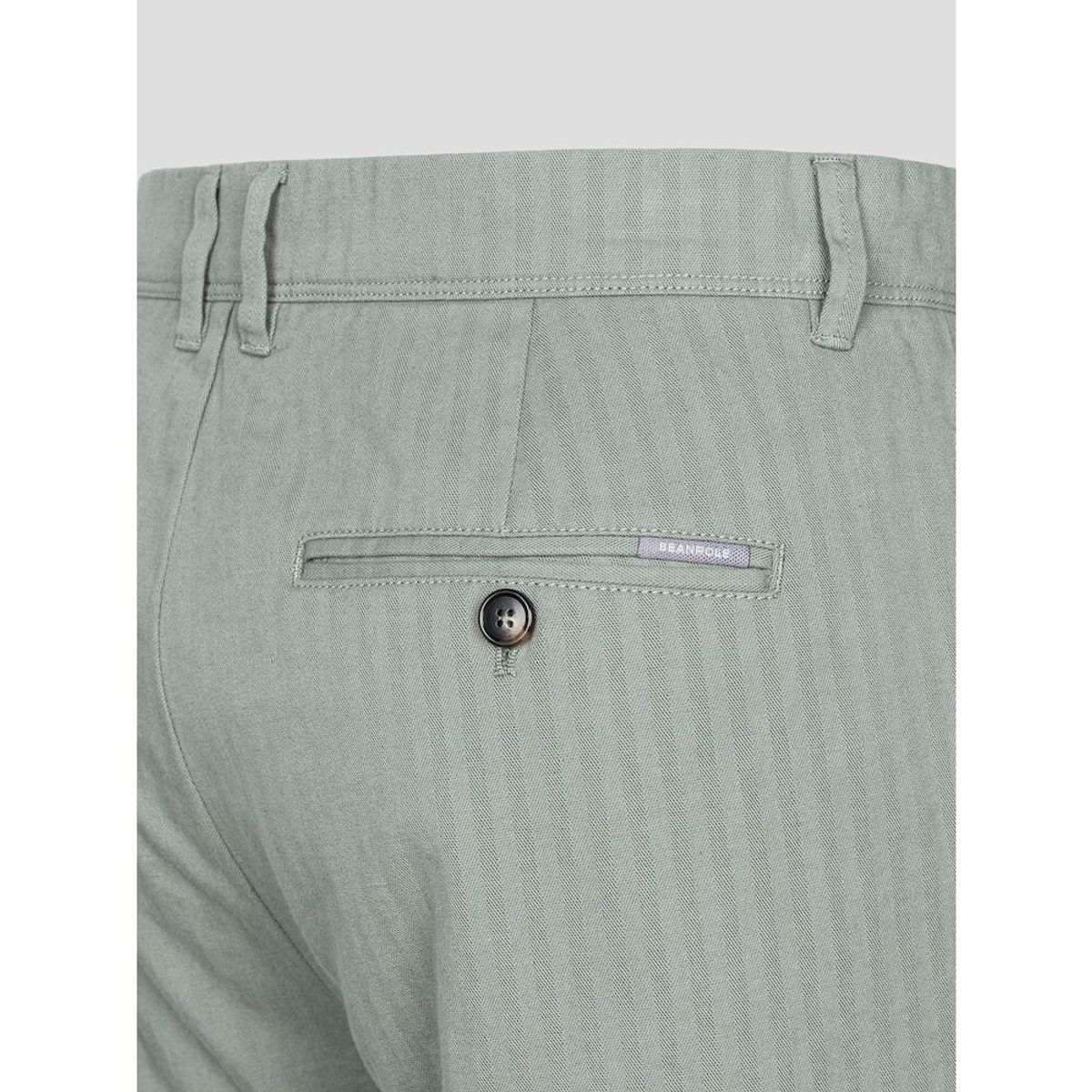 빈폴 멘(BEANPOLE MEN) 헤링본 레귤러 팬츠  카키