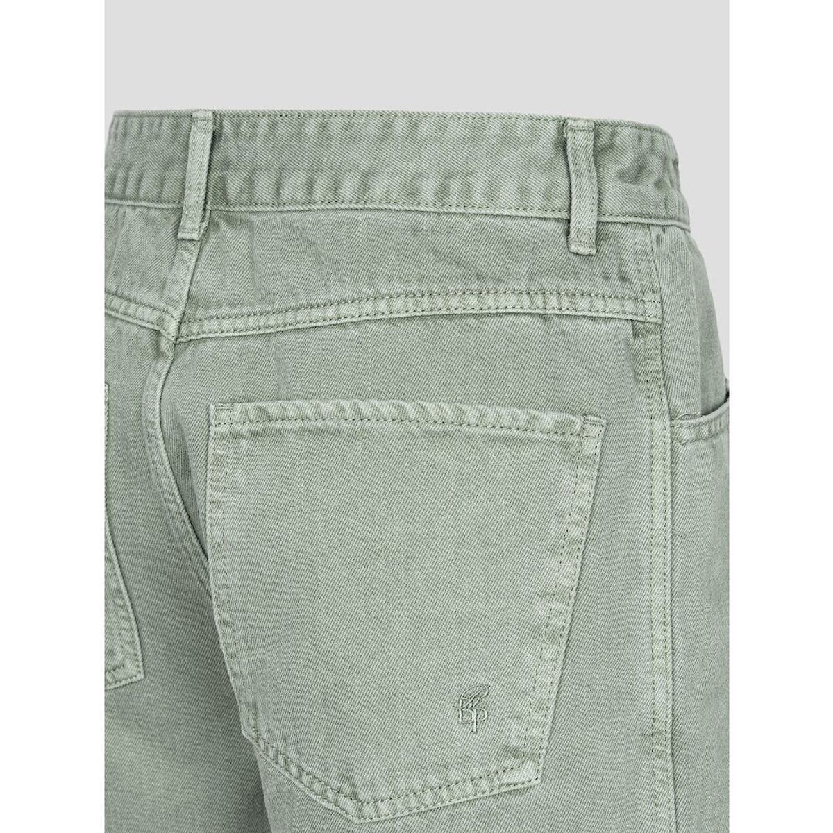 빈폴 멘(BEANPOLE MEN) [Reedition] 가먼트다잉 데님 셋업 하프 팬츠  카키