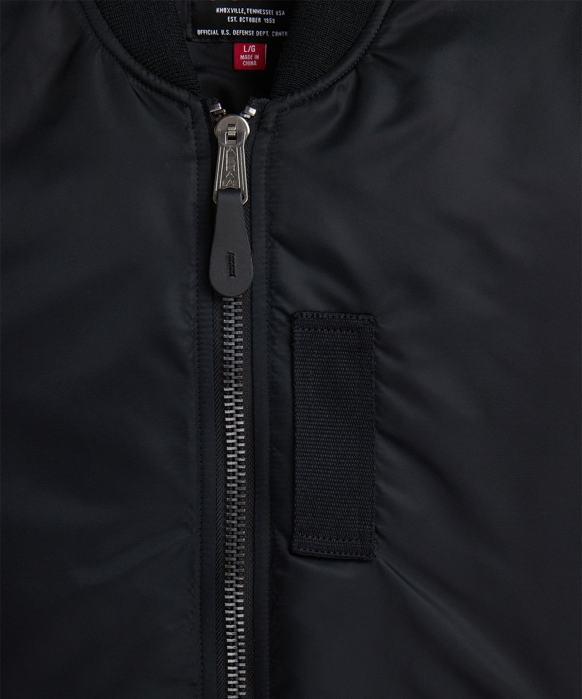 알파 인더스트리(ALPHA INDUSTRIES) MA-1 모드 플라이트 자켓 블랙
