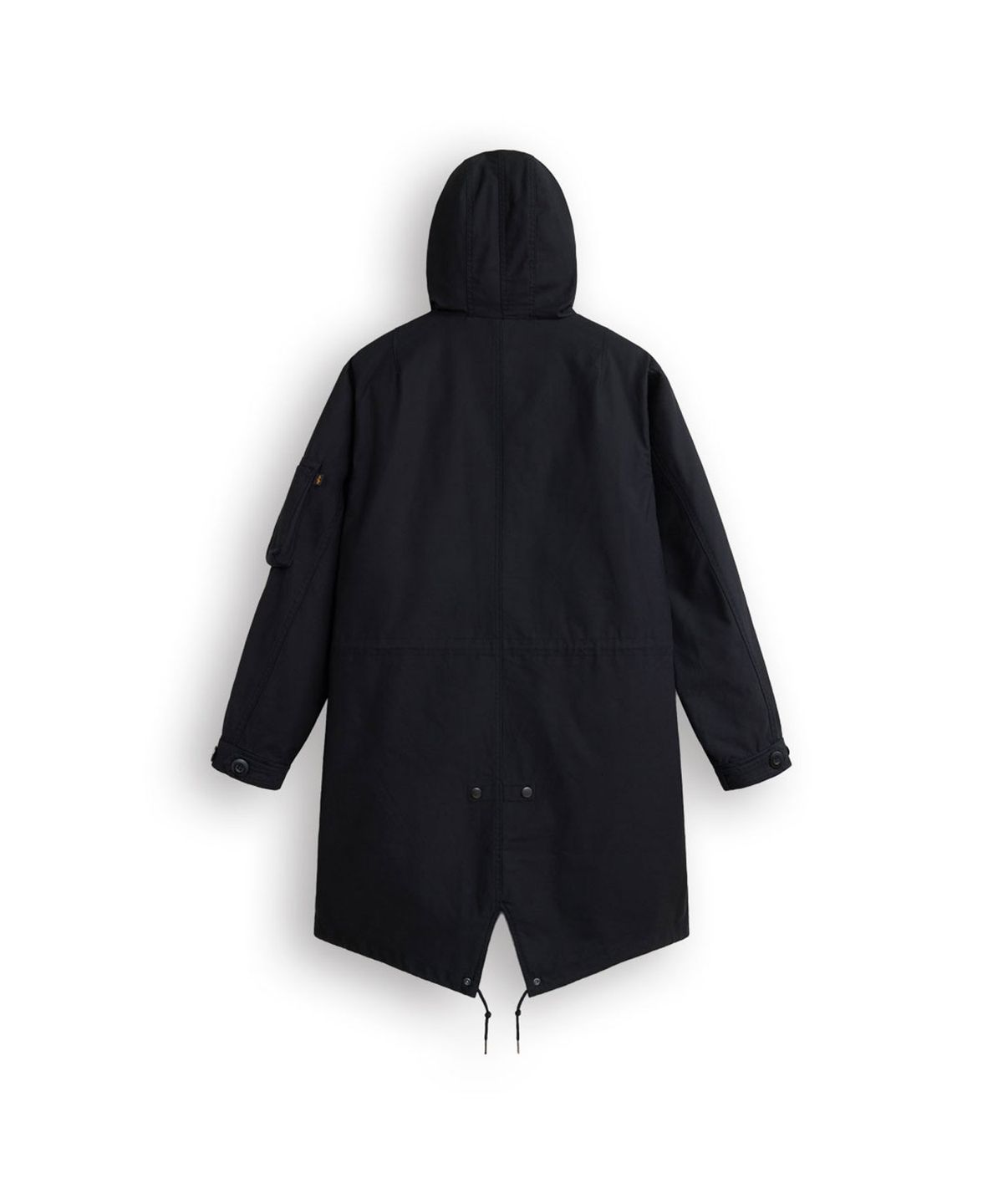 알파 인더스트리(ALPHA INDUSTRIES) M-59 피쉬테일 파카 블랙